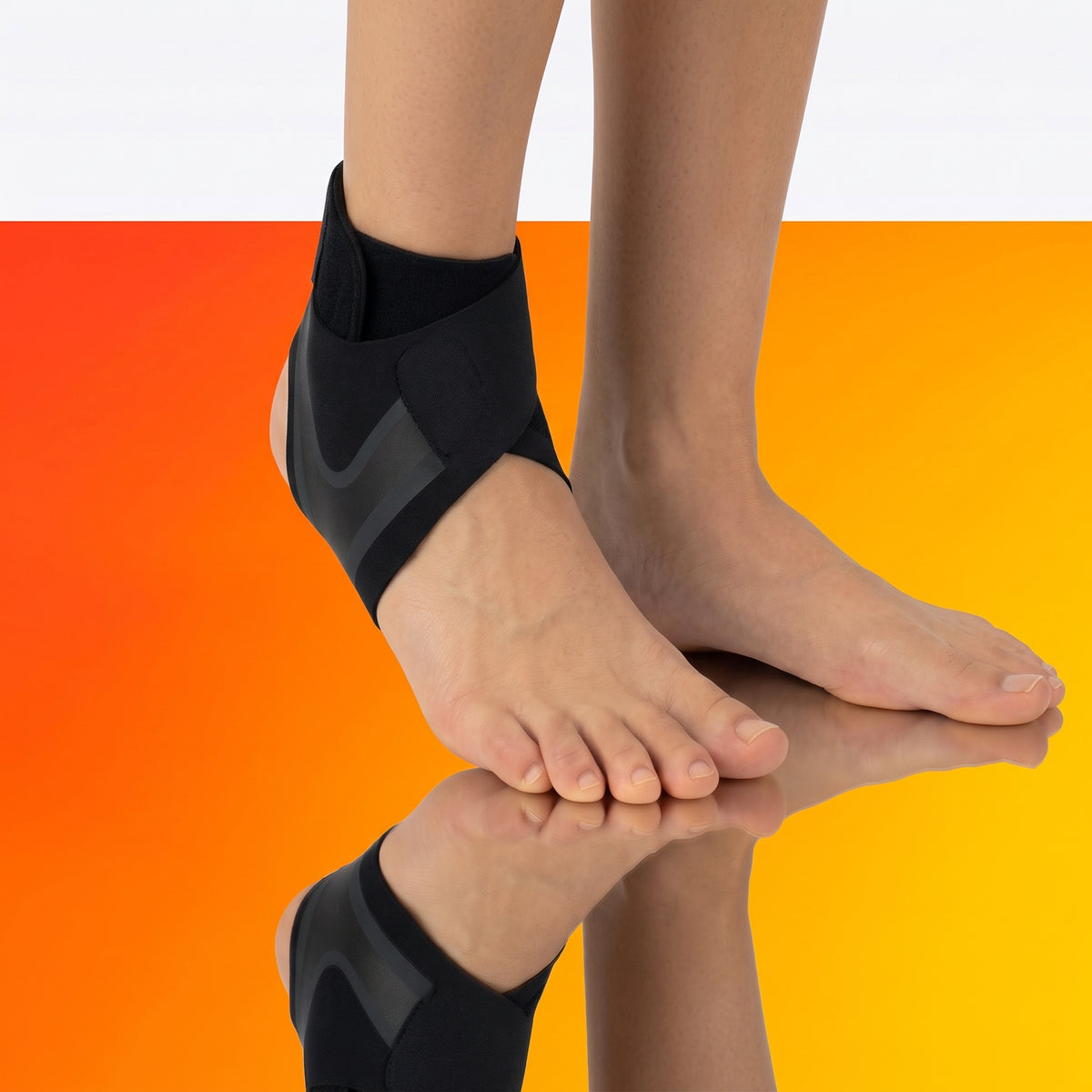 Compression Ankle Support Brace — Running, Basketball & Gym