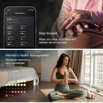 Uhoofit R10 Smart Ring — Sleep, Heart Rate & Activity Tracking
