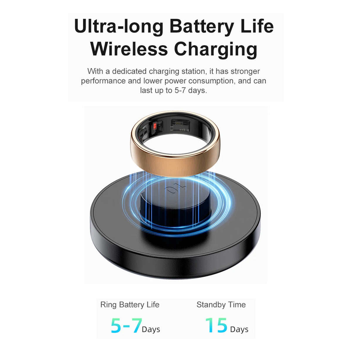 Uhoofit R10 Smart Ring — Sleep, Heart Rate & Activity Tracking