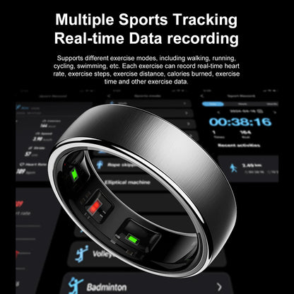 Uhoofit R10 Smart Ring — Sleep, Heart Rate & Activity Tracking
